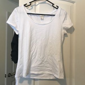 H&M Basics White Tee